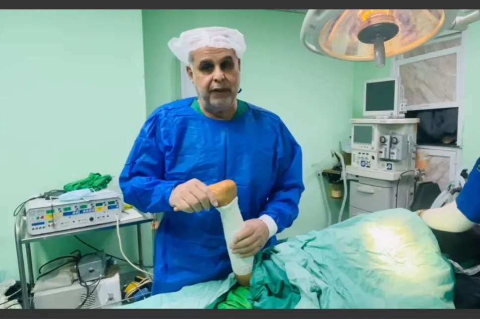 عمليات جراحية عاجلة في غزة