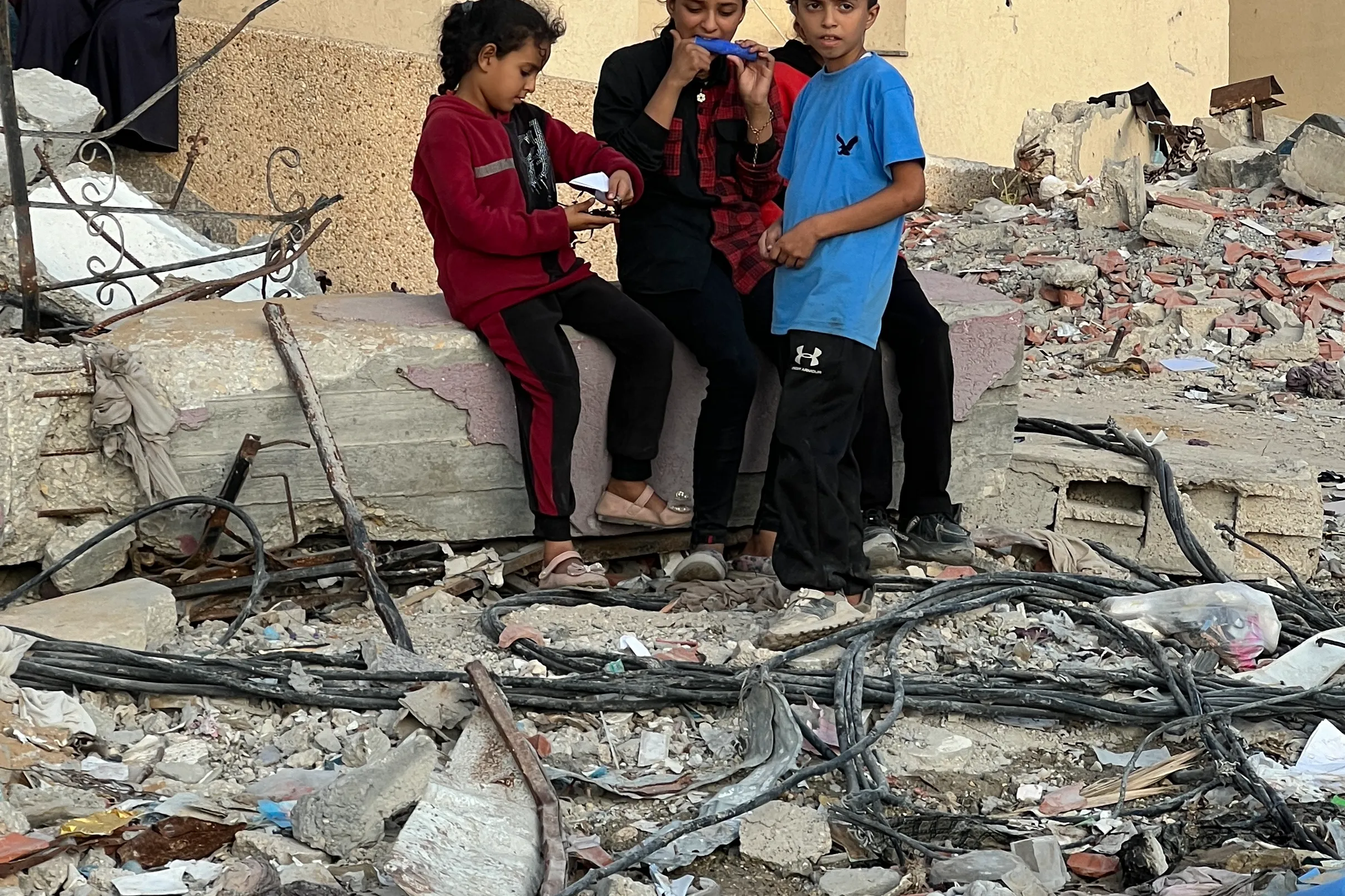 نداء استغاثة من أجل النازحين في شمال غزة