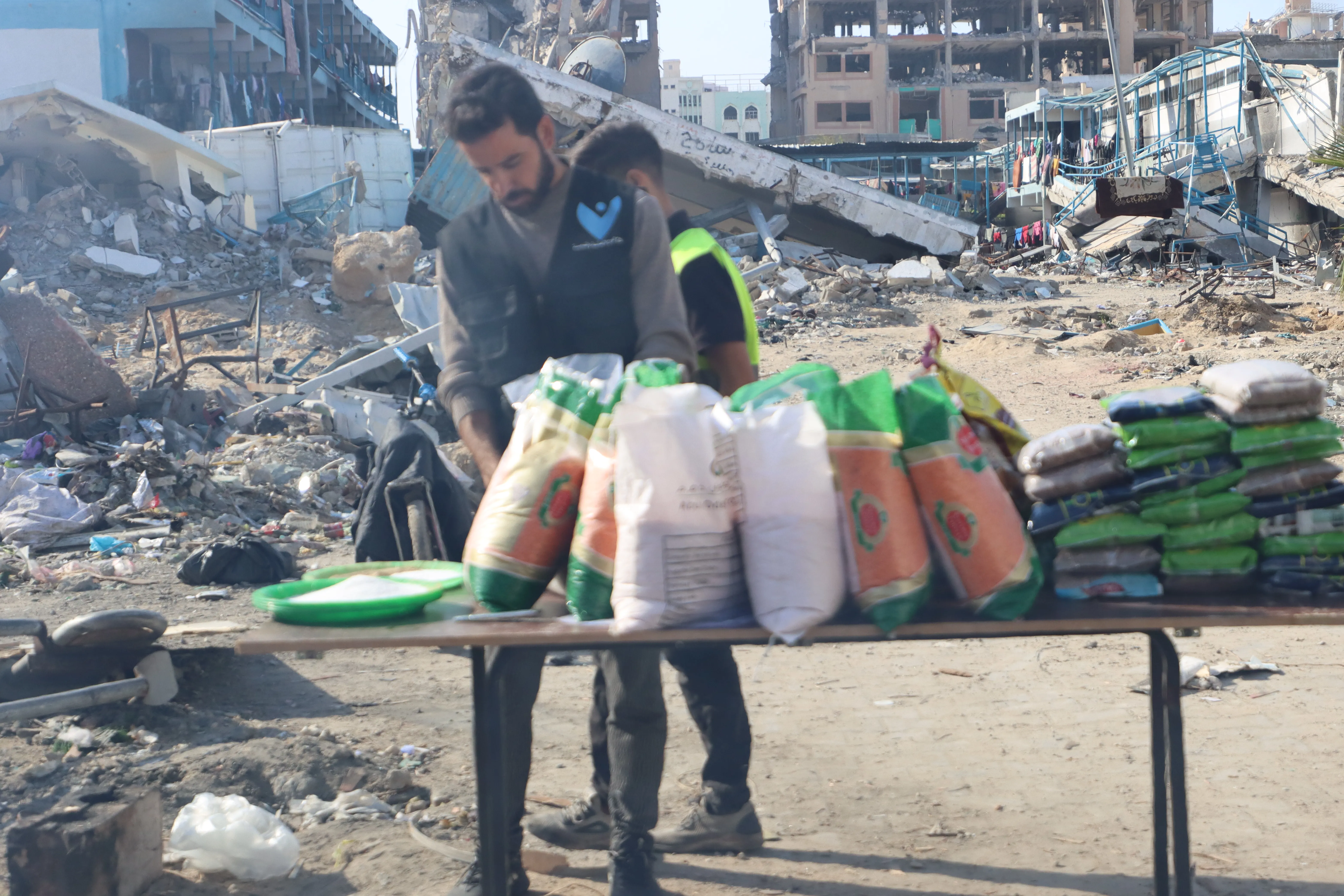 نداء استغاثة من أجل النازحين في شمال غزة